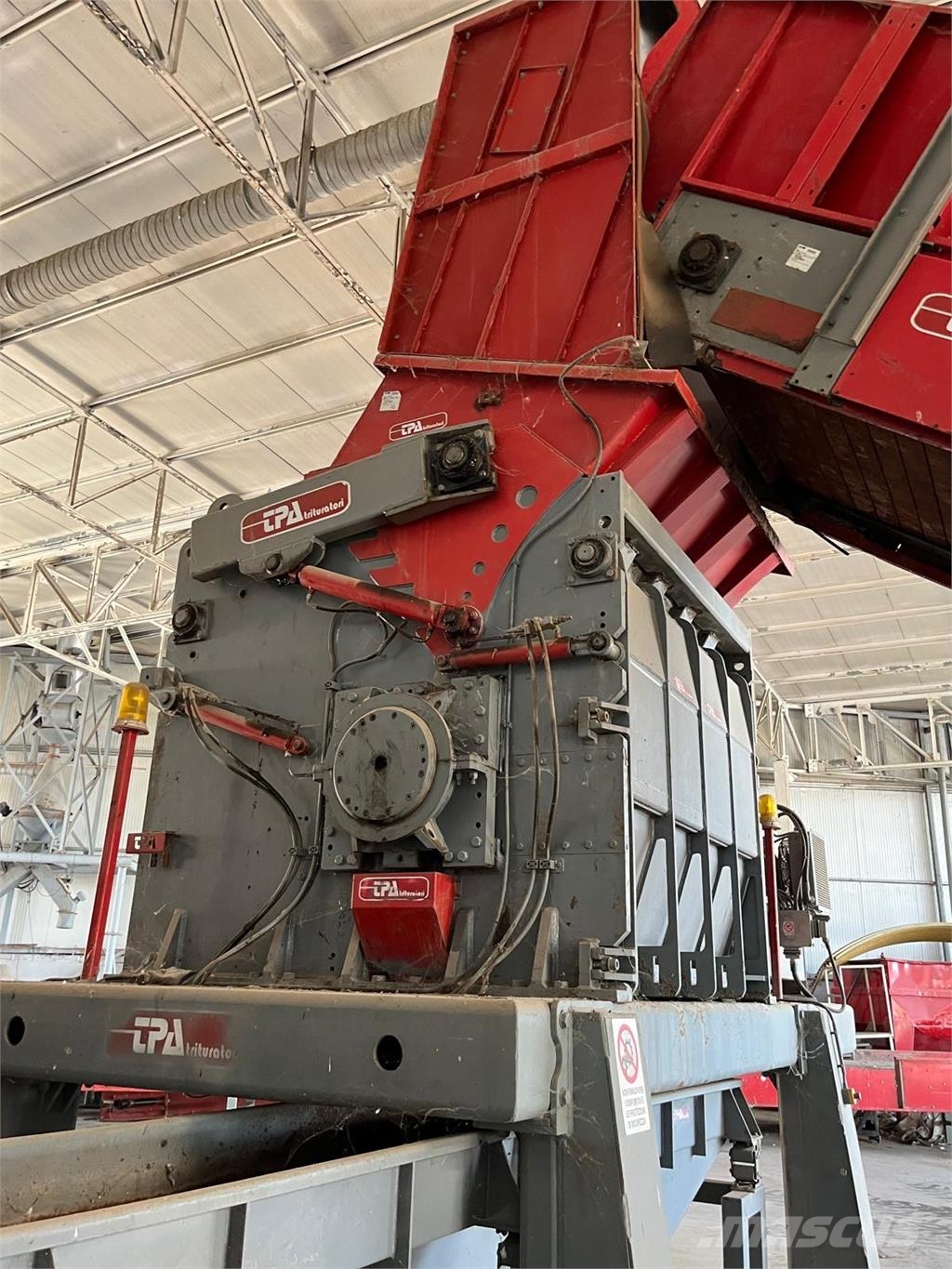 TPA Trituratori Plastics Shredder, Granulator & Convey Aggregate plants