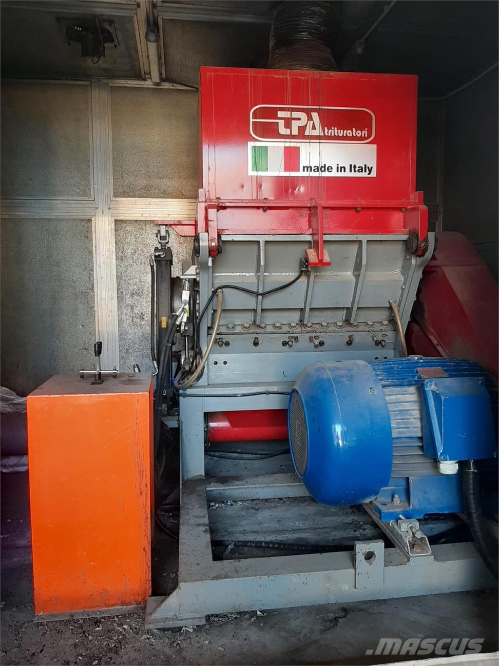 TPA Trituratori Plastics Shredder, Granulator & Convey Aggregate plants