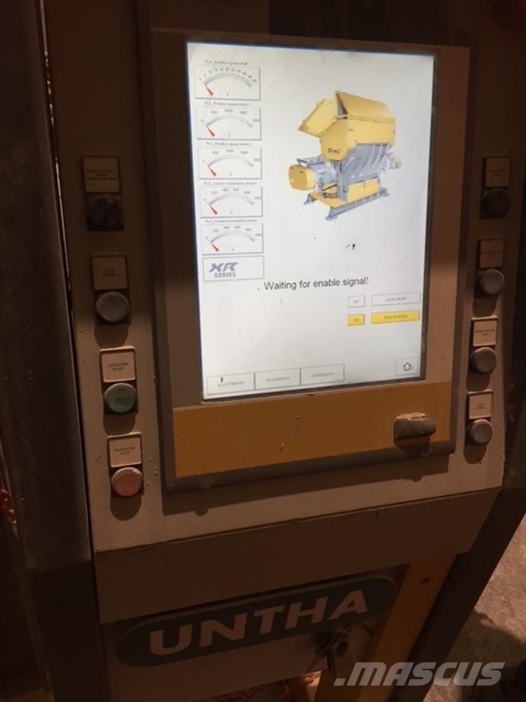 Untha RS2000 Afvalverwerking / recycling & groeve onderdelen
