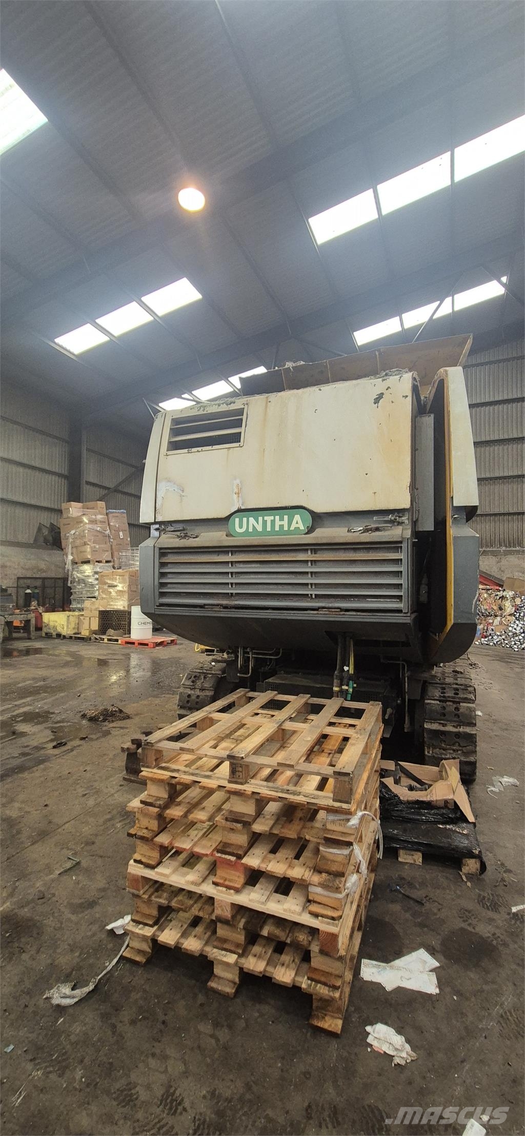 Untha XR 3000 Afvalverwerking / recycling & groeve onderdelen