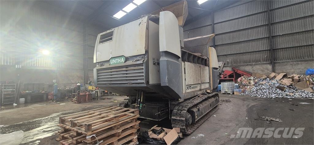 Untha XR 3000 Afvalverwerking / recycling & groeve onderdelen