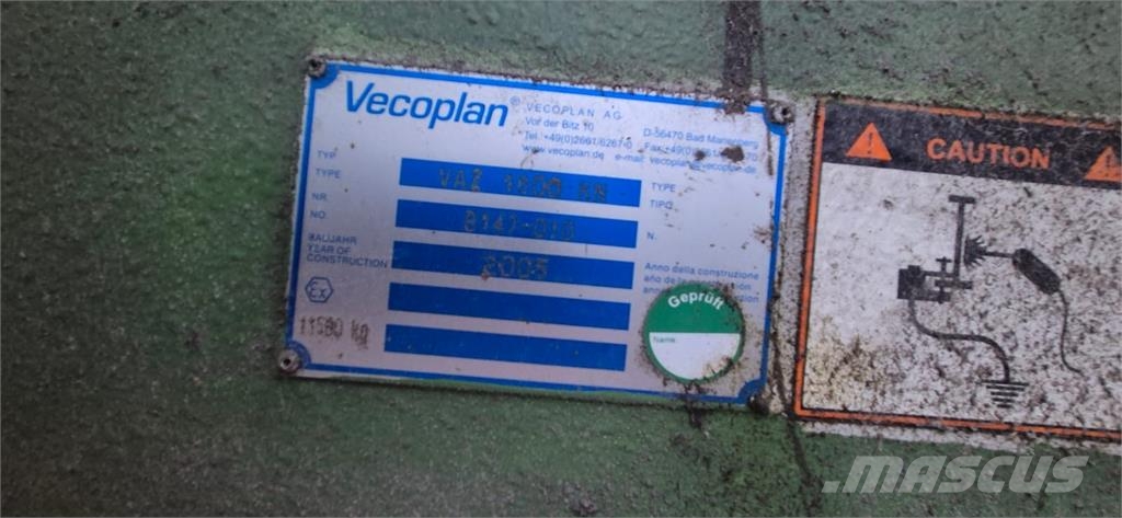 Vecoplan VAZ 1800 آلات تمزيق المخلفات