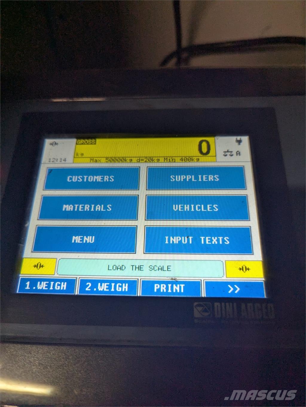 Weightbridge W/Computer Print Out Muut koneet