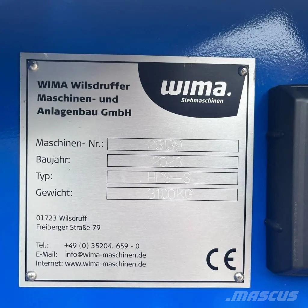 Wima HDS-S HDS-S 廃棄物並び替え設備