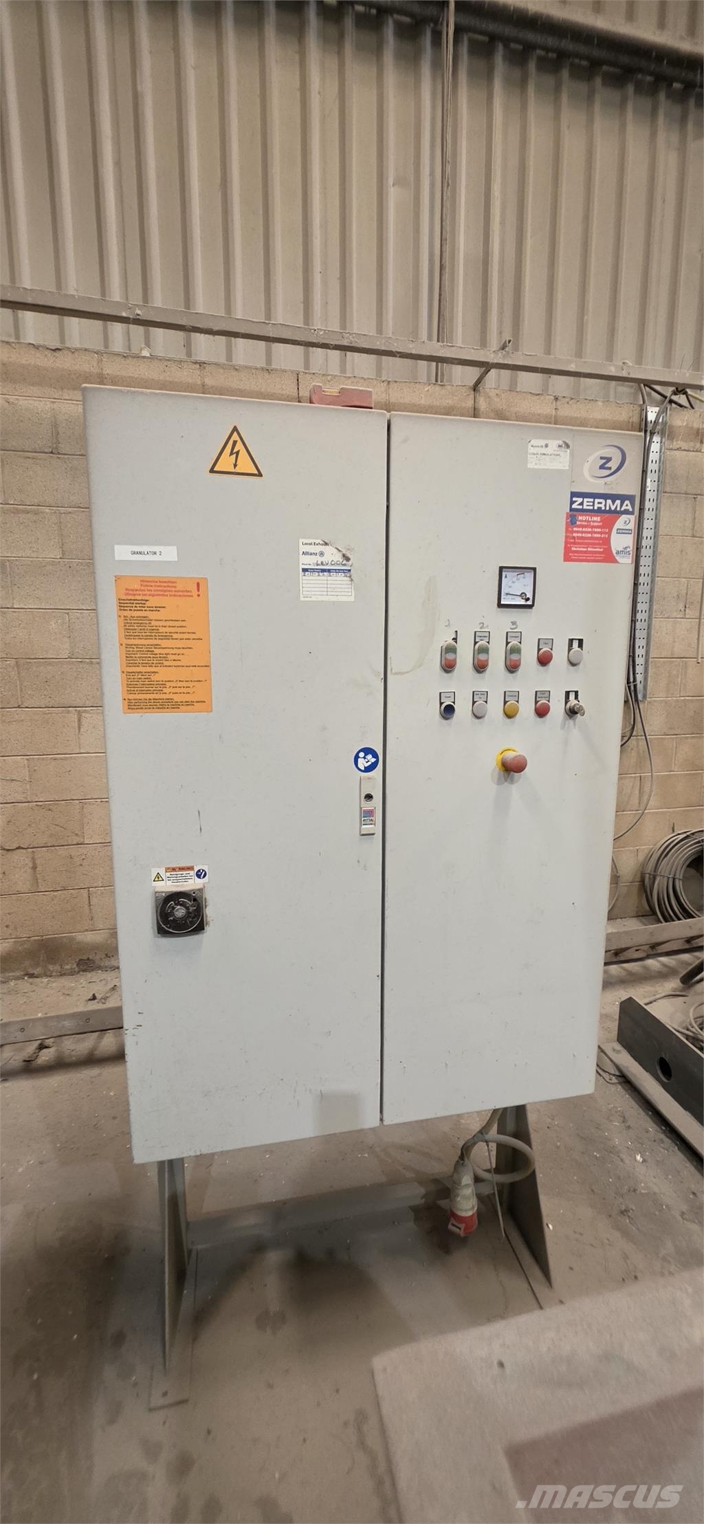 Zerma Granulator 800/1600 ماكينات الركام