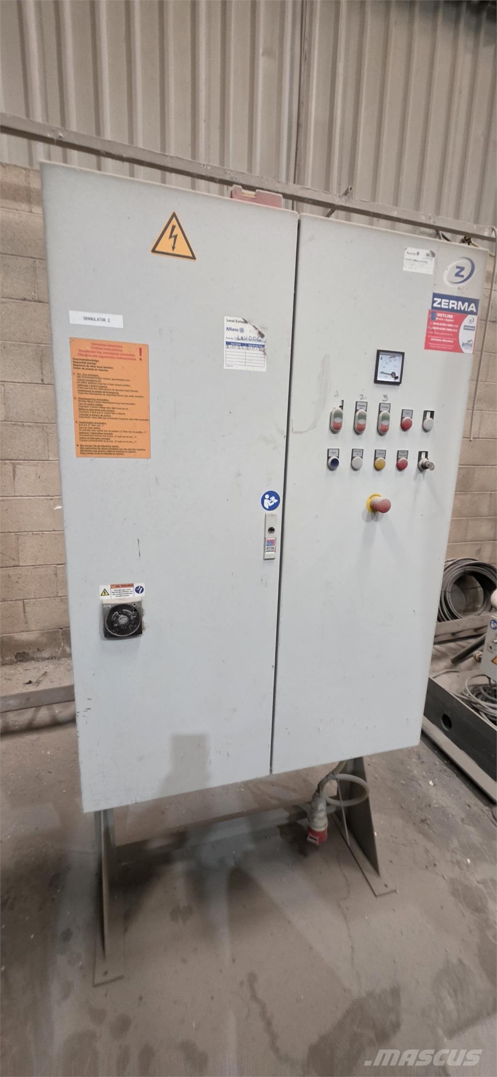 Zerma Granulator 800/1600 ماكينات الركام