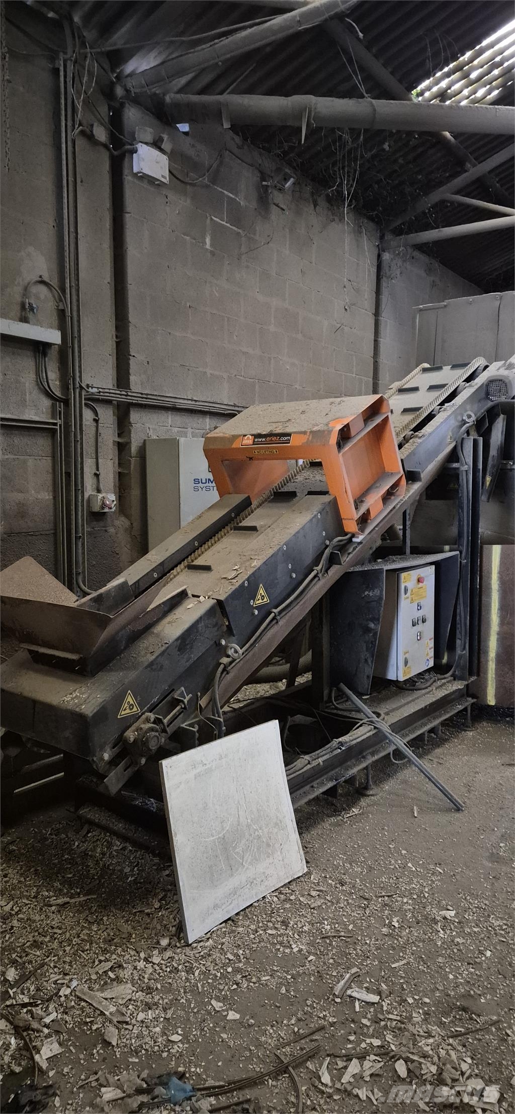 Zerma GSH 700/1000 with infeed conveyor metal detection Clasificadoras de áridos