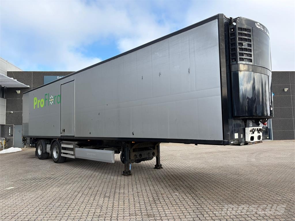 Krone 2 Akslet citytrailer Opleggers met meesturende achterwielen
