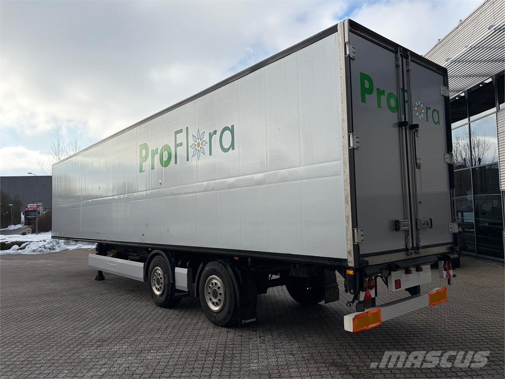 Krone 2 Akslet citytrailer Opleggers met meesturende achterwielen