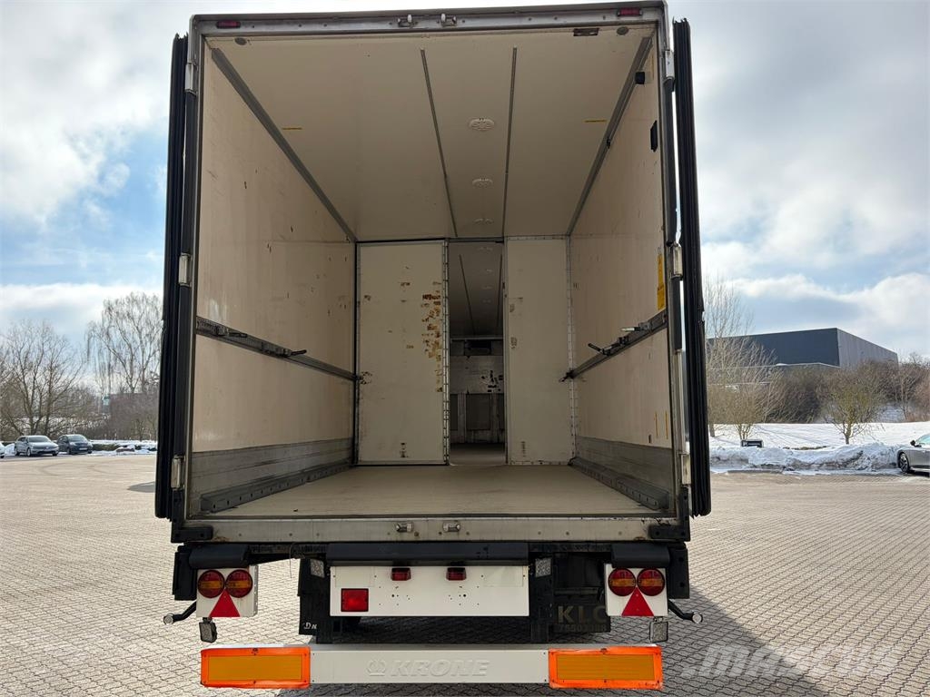 Krone 2 Akslet citytrailer Opleggers met meesturende achterwielen