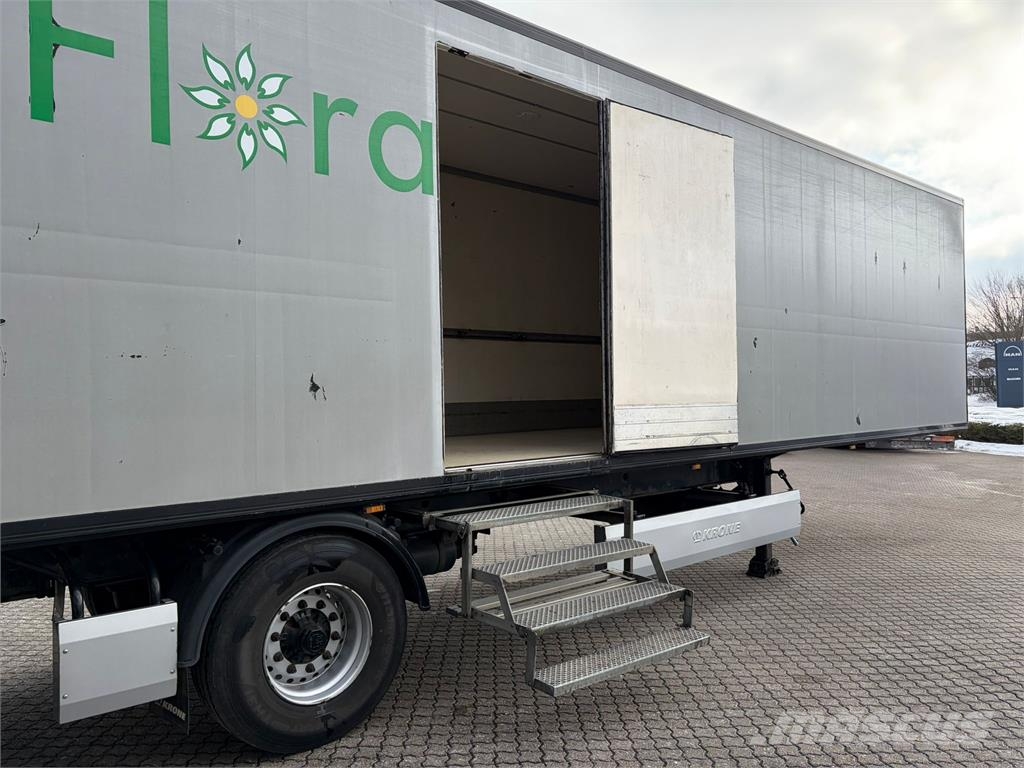 Krone 2 Akslet citytrailer Opleggers met meesturende achterwielen