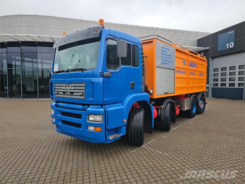 MAN TGA 35.390 8X2-6 Simom Moos Vaakumautod