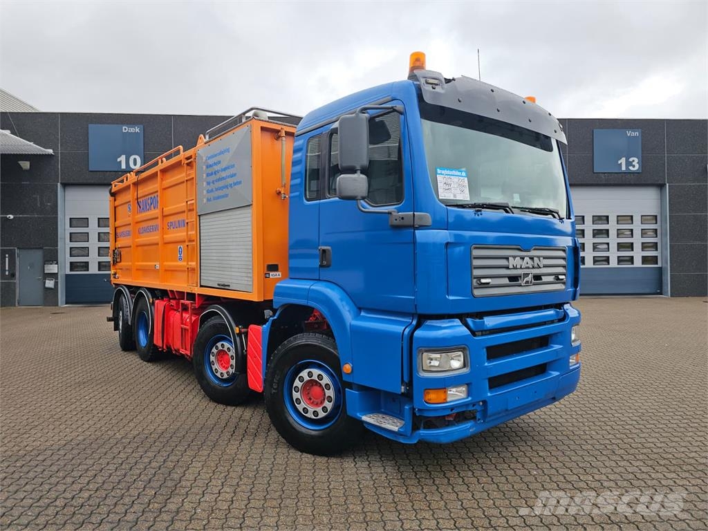 MAN TGA 35.390 8X2-6 Simom Moos Vaakumautod