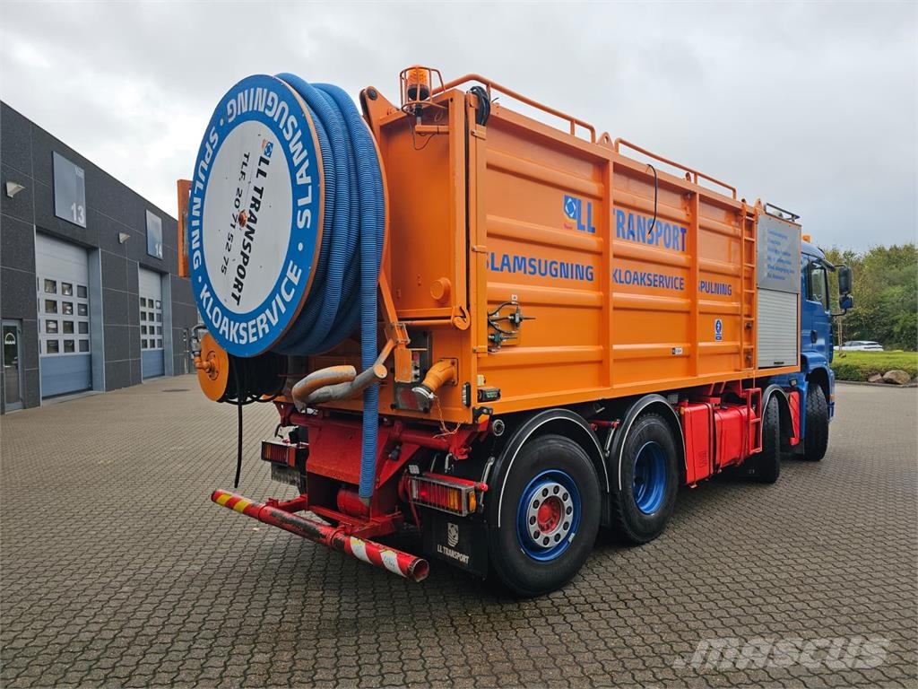MAN TGA 35.390 8X2-6 Simom Moos Vaakumautod