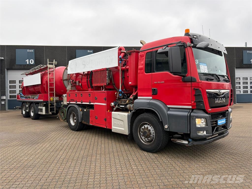 MAN TGS 18.420 4X4H Kombi vozila/ vakum kamioni