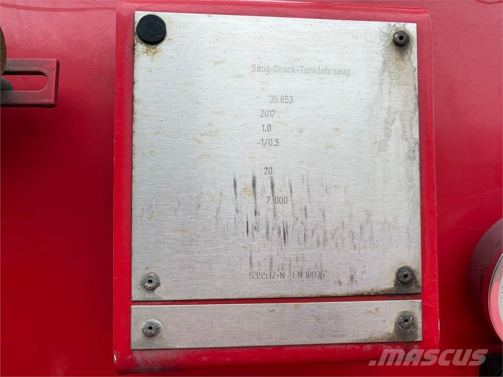 MAN TGS 18.420 4X4H Kombi vozila/ vakum kamioni