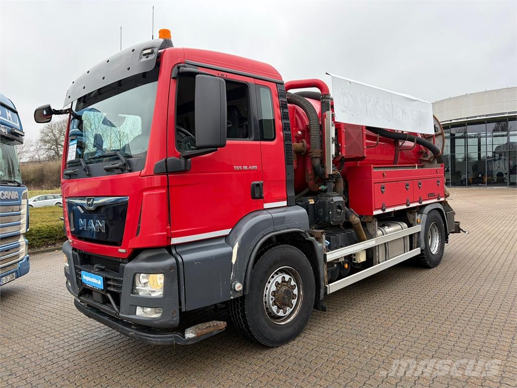 MAN TGS 18.420 4X4H Kombi vozila/ vakum kamioni