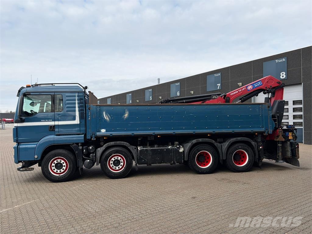 MAN TGS 35.510 8X4 Camiones grúa