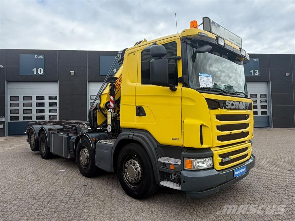 Scania G480 8X2-6 Fassi bj. 2022 Kamioni za podizanje kablova