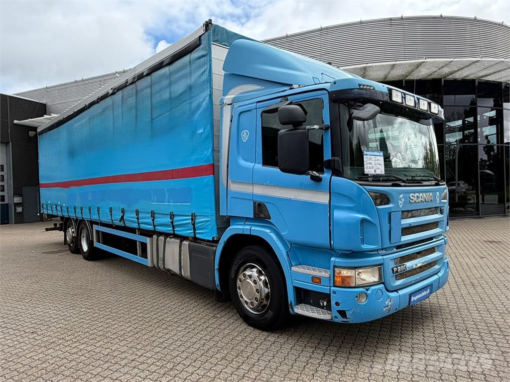 Scania P280 6X2-4 커튼사이더 트럭