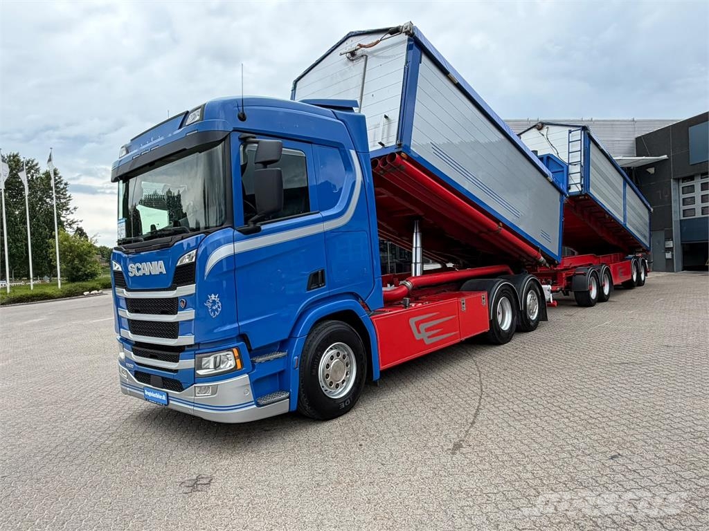 Scania R500 6X2-2 Savivarčių priekabų vilkikai