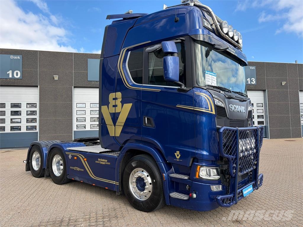 Scania S730 V8 6x4 Hydraulik Nyergesvontatók