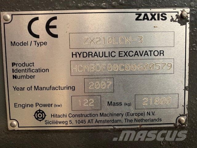 Hitachi ZX210LCN-3 履帶式 挖土機/掘鑿機/挖掘機