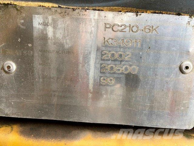 Komatsu PC210-3 Εκσκαφείς με ερπύστριες