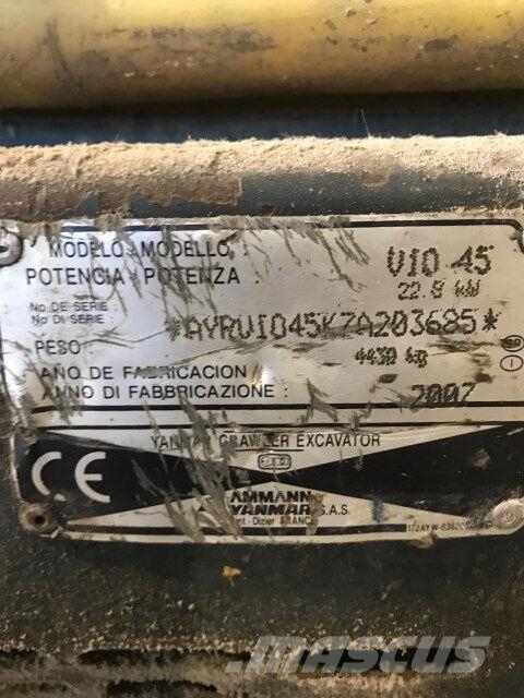 Yanmar ViO45 Εκσκαφάκι (διαβολάκι) < 7t