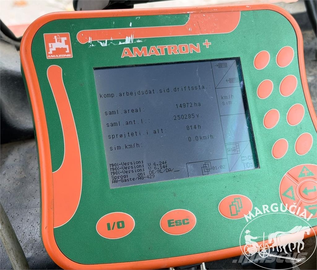 Amazone UX 3200, 3200 ltr, 28 m Prikabinami purkštuvai
