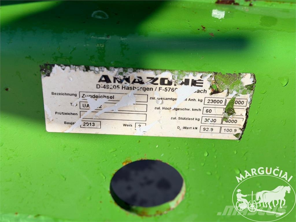 Amazone UX 6200, 6200 ltr, 28 - 30 m الرشاشات