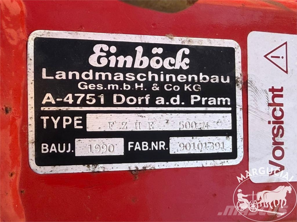 Einböck 6 m. Gradas de púas
