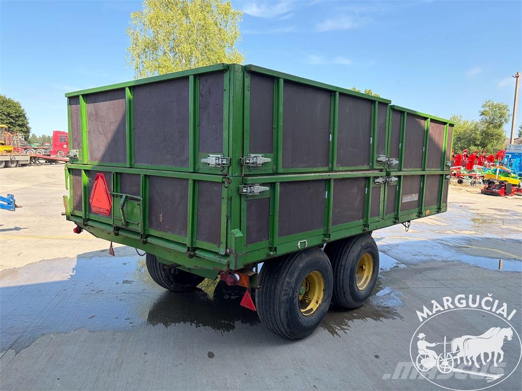 GK Maskin 11BP, 11000 kg. Ανατρεπόμενες ρυμούλκες