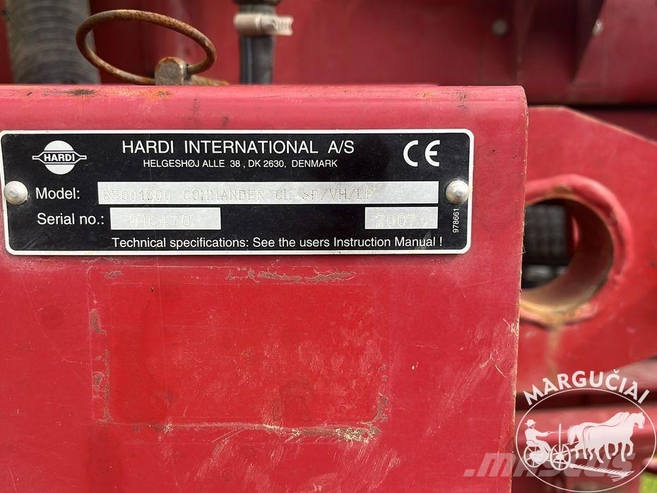 Hardi Commander, 2800 ltr, 24 m Tractoare agricole sprayers