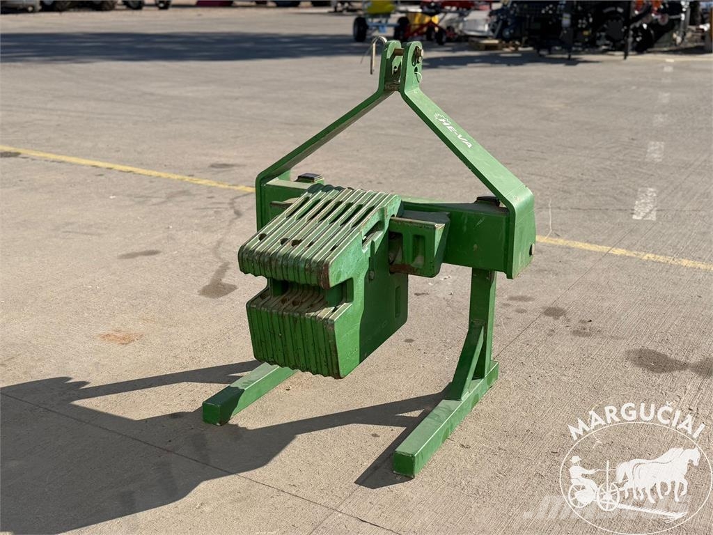 He-Va 550 kg. الأوزان الأمامية