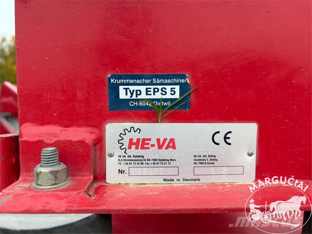 He-Va Terra Seeder, 3 m Taladros
