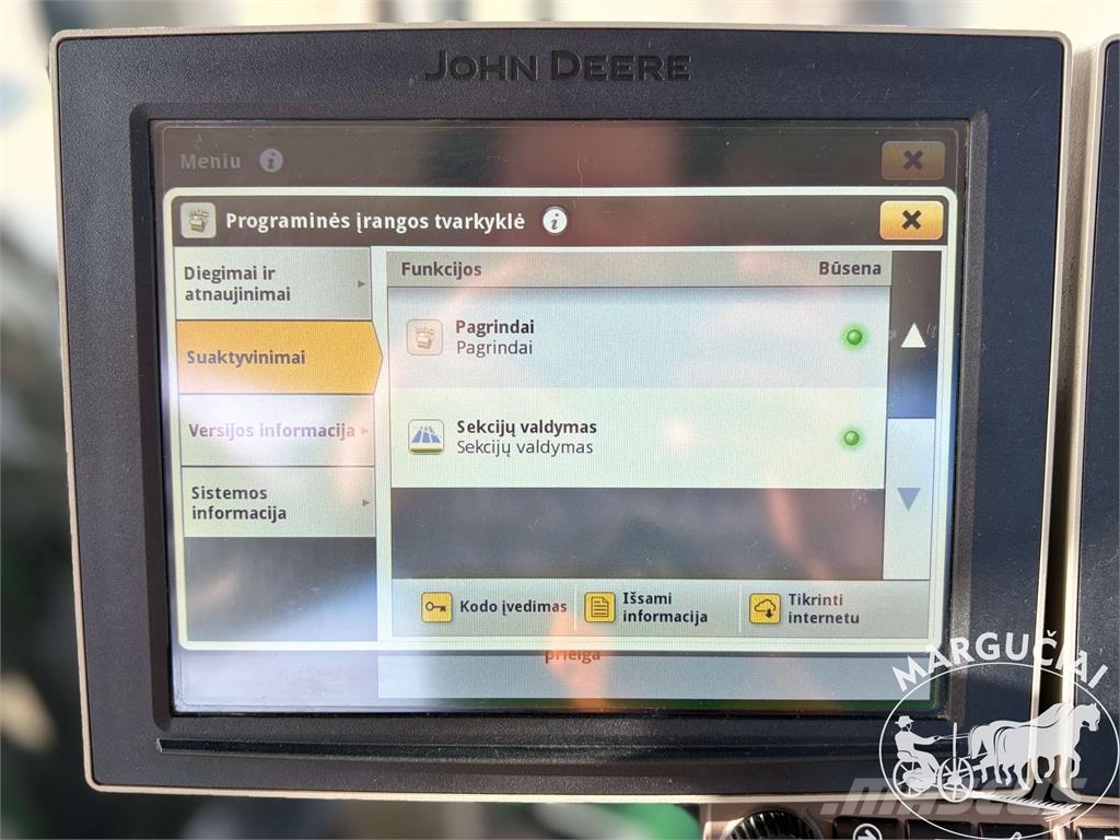 John Deere 6155R, 155 - 202 AG الجرارات