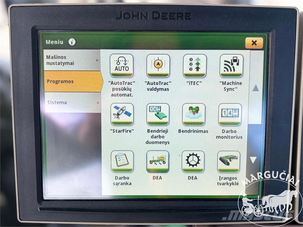 John Deere 6155R, 155 - 202 AG الجرارات