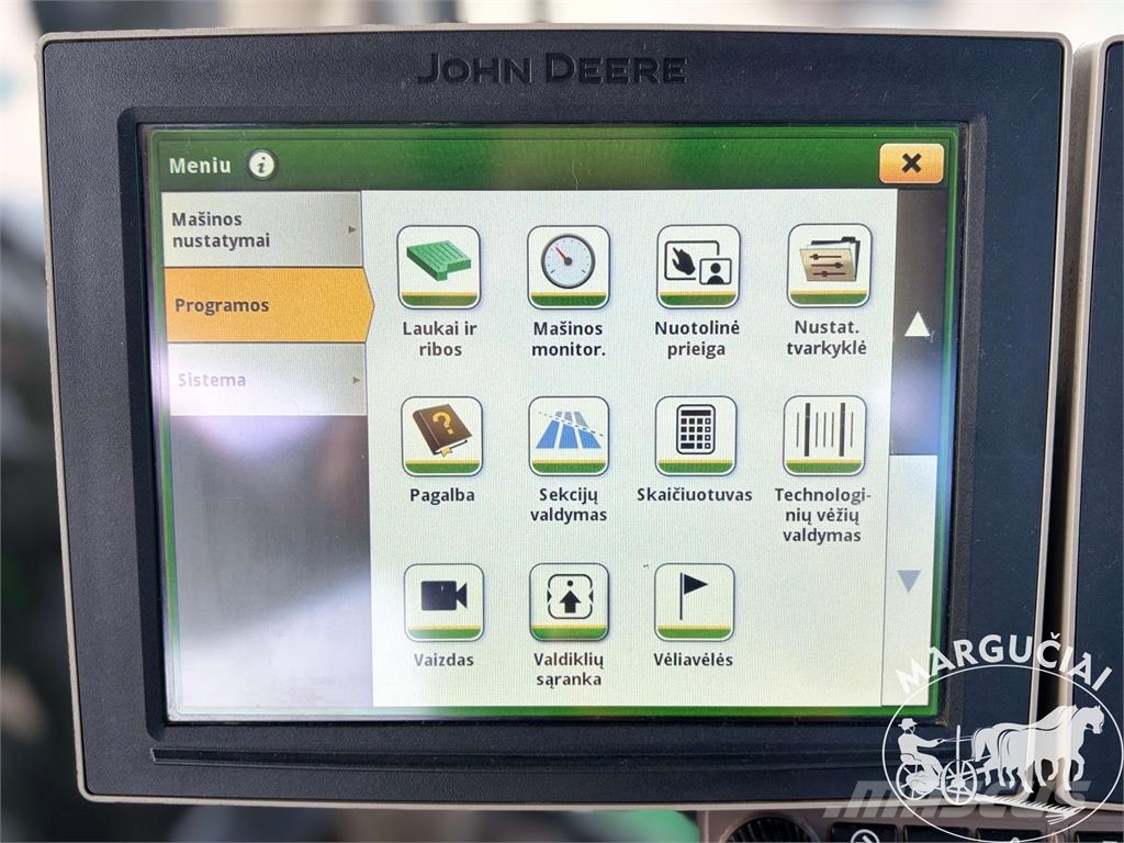 John Deere 6155R, 155 - 202 AG الجرارات