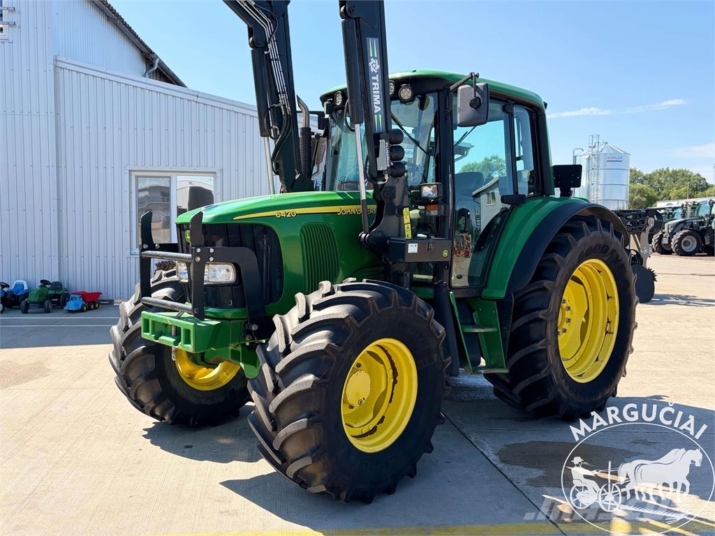 John Deere 6420, 110 AG الجرارات
