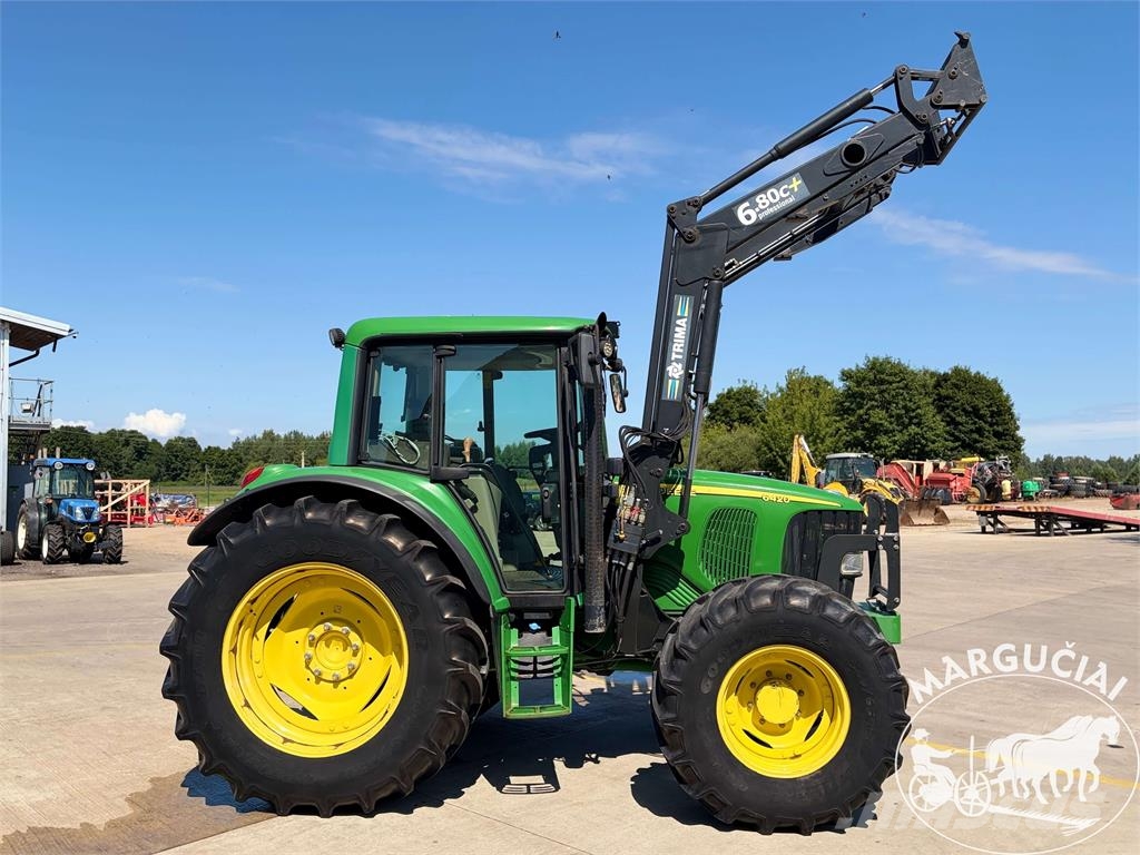 John Deere 6420, 110 AG الجرارات