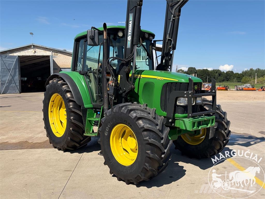 John Deere 6420, 110 AG الجرارات