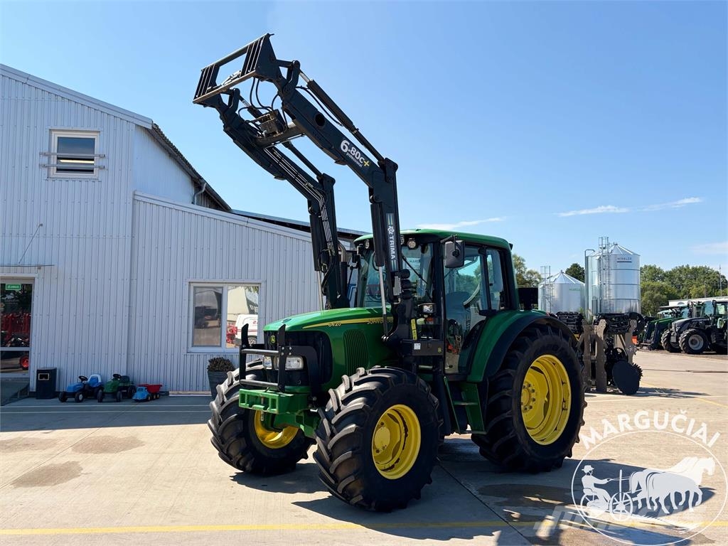 John Deere 6420, 110 AG الجرارات