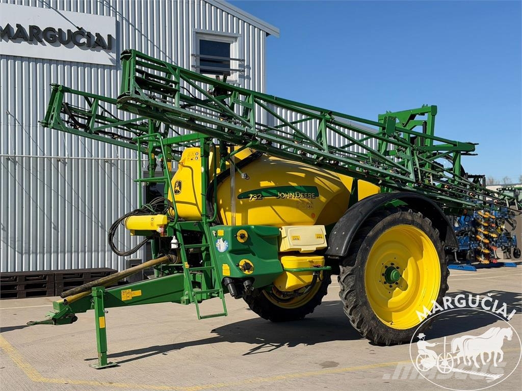 John Deere 732, 3200 ltr, 24 m Dragna sprutor