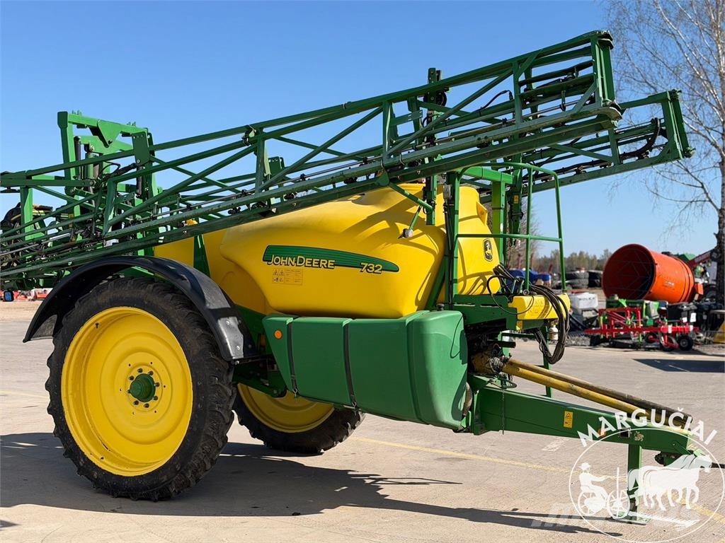 John Deere 732, 3200 ltr, 24 m Dragna sprutor