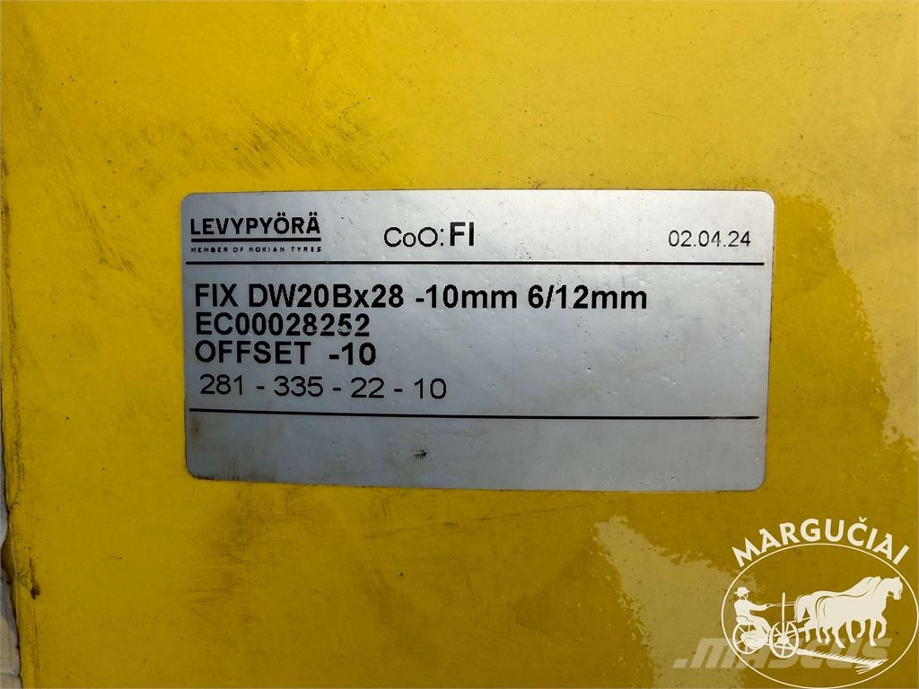 John Deere Ratų komplektas traktoriui Ελαστικά και ζάντες