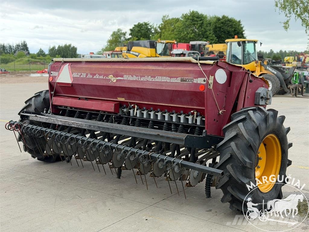 Juko H3000, su trąšų įterpimu, 3 m Sėjimo technika