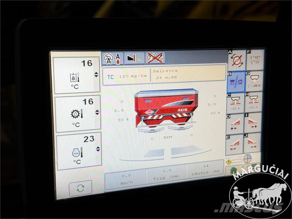 Kuhn Axis 50.2 H-EMC-W, 4200 ltr. Розсіювач мінеральних добрив