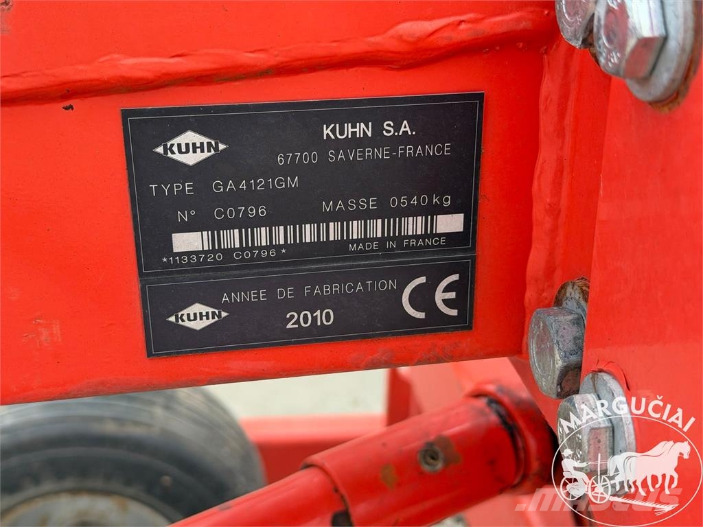 Kuhn GA 4121 GM, 4,1 m Schudders