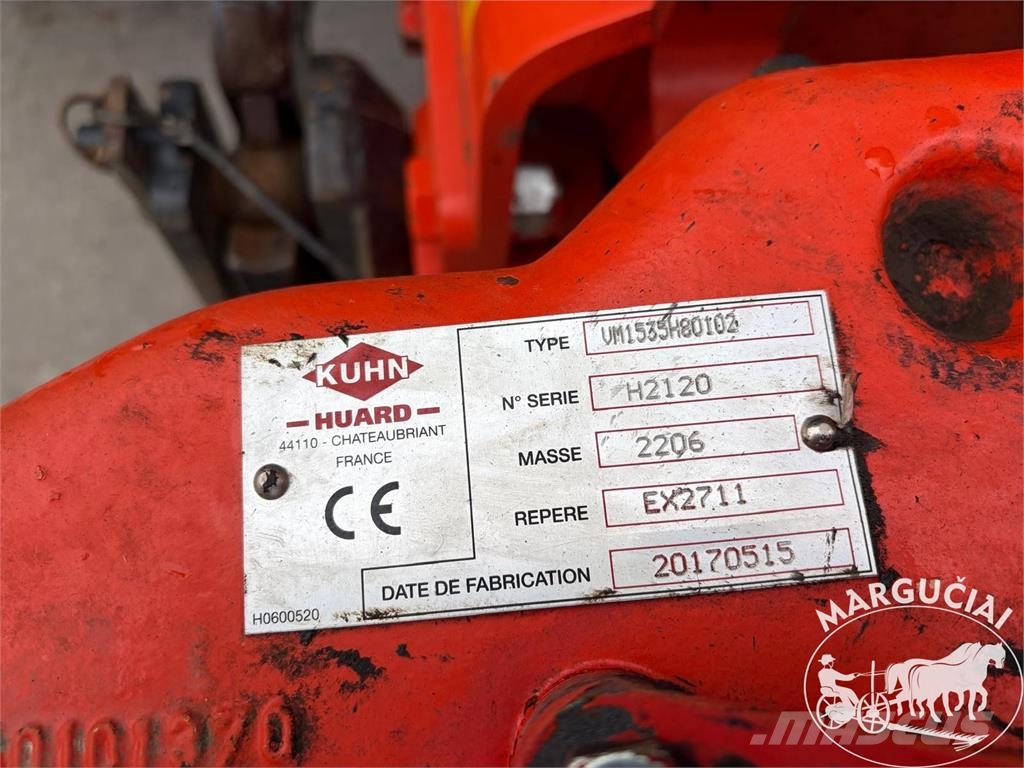 Kuhn Vari-Master 153, 5x5 korpusų Wendepflüge